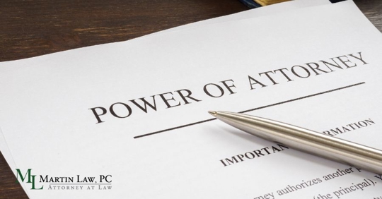 power of attorney document